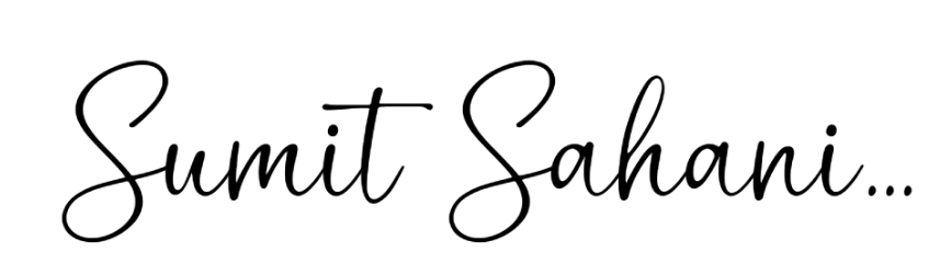 Sumit Sahani SIgn